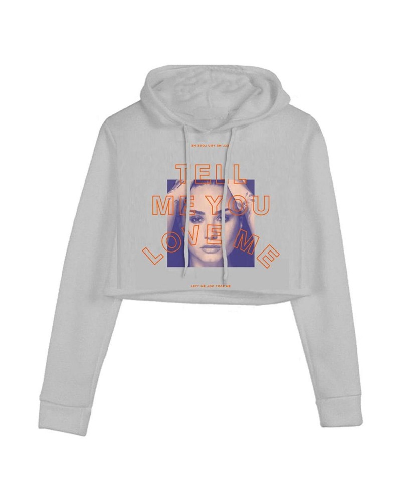 Demi Lovato TMYLM Crop Hoodie $13.49 Sweatshirts