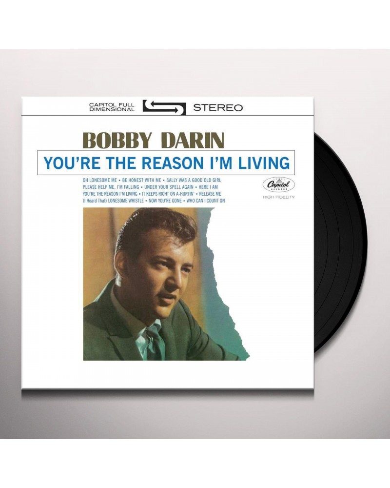 Bobby Darin You're The Reason I'm Living Vinyl Record $10.58 Vinyl