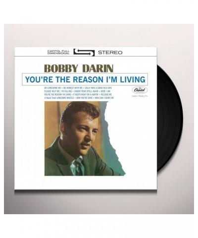 Bobby Darin You're The Reason I'm Living Vinyl Record $10.58 Vinyl