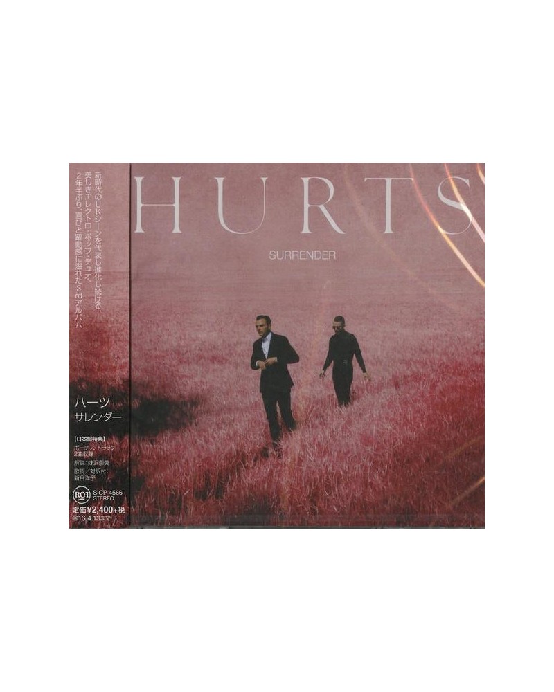 Hurts SURRENDER CD $23.61 CD