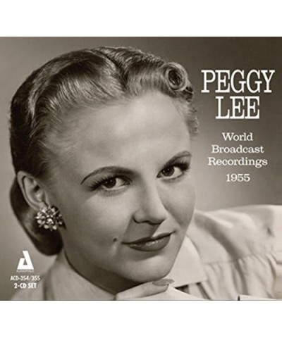 Peggy Lee WORLD BROADCAST RECORDS CD $16.40 CD