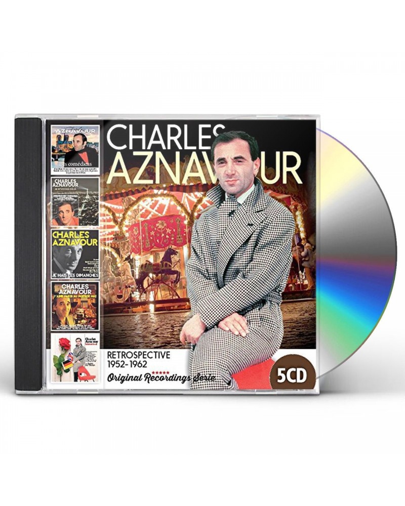 Charles Aznavour RETROSPECTIVE 1952-1962 CD $2.98 CD