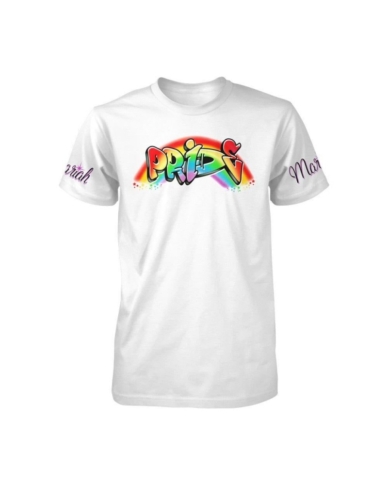 Mariah Carey Pride Airbrush Sleeve Print Tee $9.49 Shirts