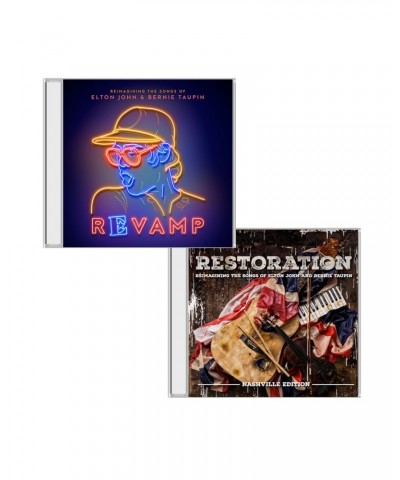 Elton John 'Revamp' & 'Restoration' CD Collection $18.05 CD