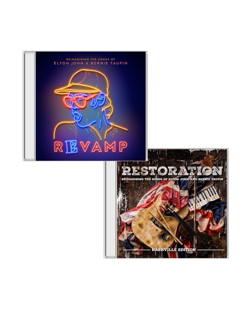 Elton John 'Revamp' & 'Restoration' CD Collection $18.05 CD