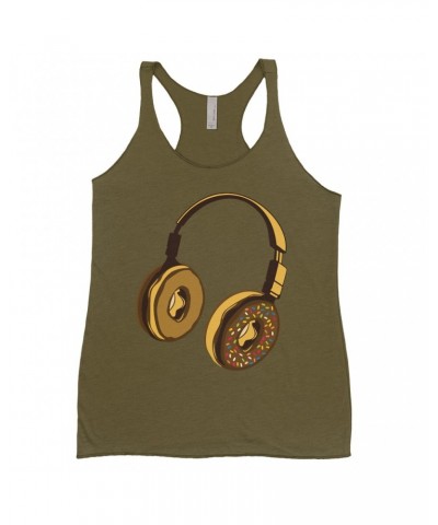 Music Life Colorful Racerback Tank | Delicious Donut Beats Tank Top $10.57 Shirts