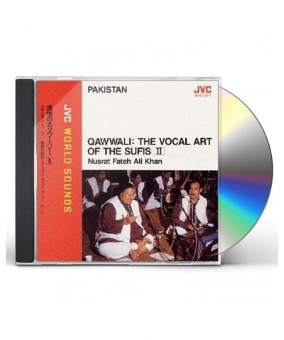 Nusrat Fateh Ali Khan QAWWALI: VOCAL ART OF THE SUFIS II CD $7.75 CD