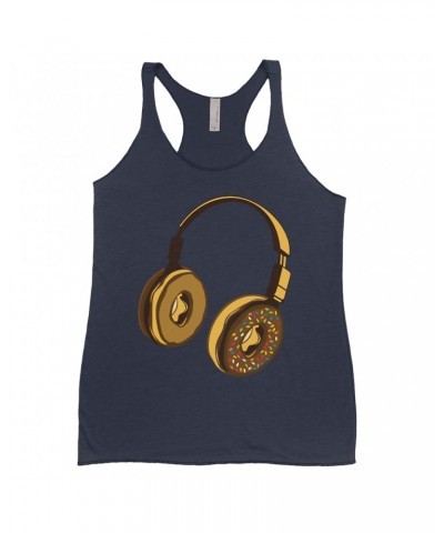 Music Life Colorful Racerback Tank | Delicious Donut Beats Tank Top $10.57 Shirts