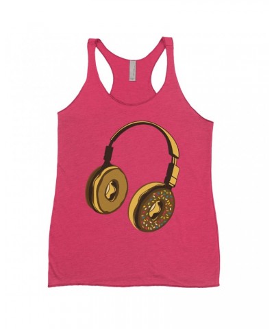 Music Life Colorful Racerback Tank | Delicious Donut Beats Tank Top $10.57 Shirts