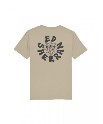 Ed Sheeran Equals A Bunch Of Flowers T-Shirt Natural $5.73 Shirts