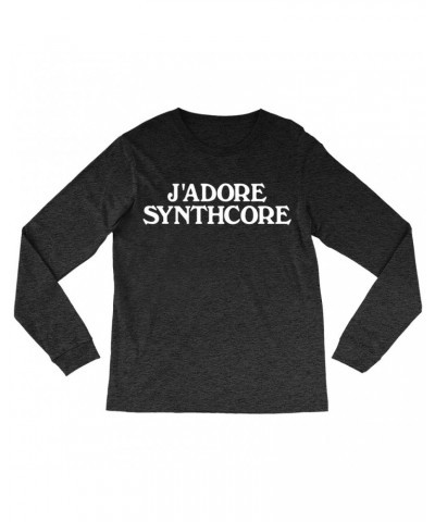 Music Life Long Sleeve Shirt | J'Adore Synthcore Shirt $6.12 Shirts