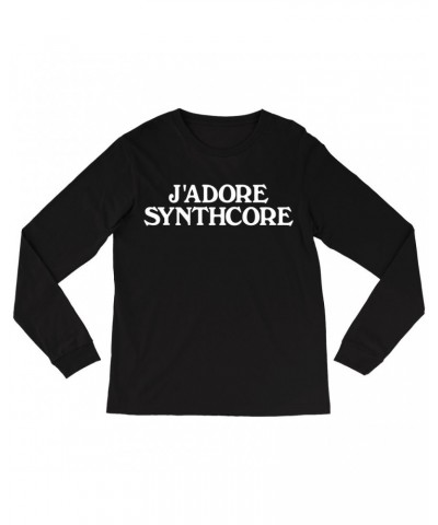 Music Life Long Sleeve Shirt | J'Adore Synthcore Shirt $6.12 Shirts