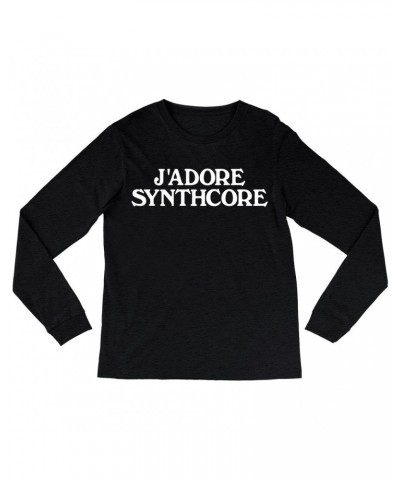 Music Life Long Sleeve Shirt | J'Adore Synthcore Shirt $6.12 Shirts