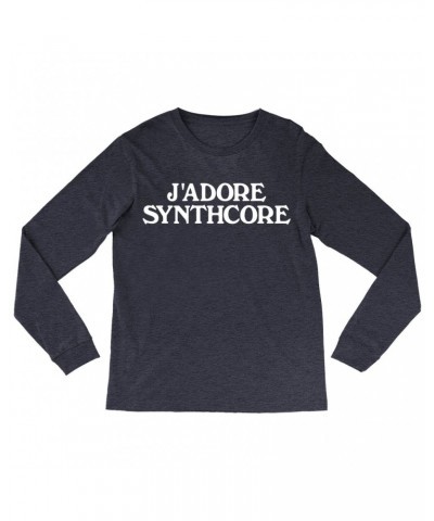 Music Life Long Sleeve Shirt | J'Adore Synthcore Shirt $6.12 Shirts