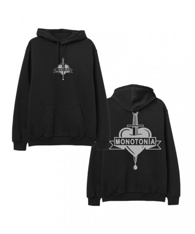 Shakira Monotonía Hoodie - Black $8.87 Sweatshirts