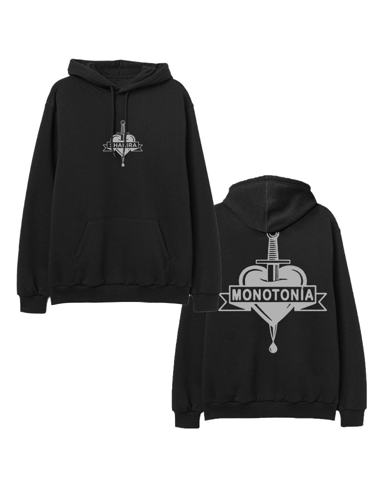 Shakira Monotonía Hoodie - Black $8.87 Sweatshirts