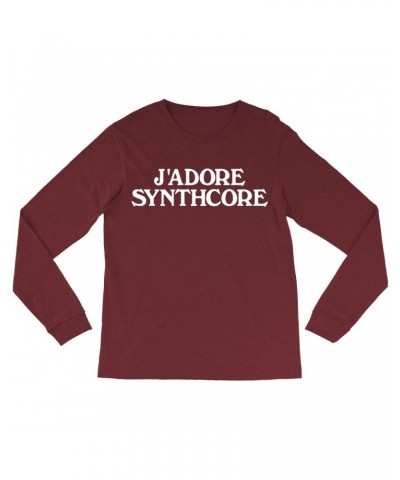 Music Life Long Sleeve Shirt | J'Adore Synthcore Shirt $6.12 Shirts