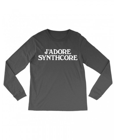 Music Life Long Sleeve Shirt | J'Adore Synthcore Shirt $6.12 Shirts