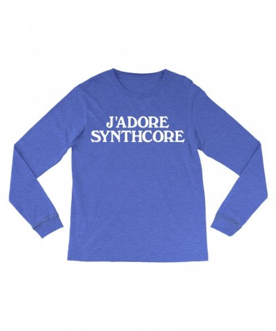 Music Life Long Sleeve Shirt | J'Adore Synthcore Shirt $6.12 Shirts