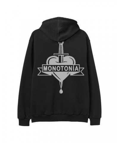 Shakira Monotonía Hoodie - Black $8.87 Sweatshirts