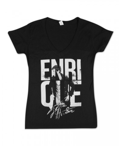 Enrique Iglesias 2015 ENRIQUE V-Neck T-Shirt $9.35 Shirts