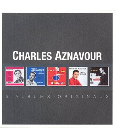 Charles Aznavour ORIGINAL ALBUM SERIES CD $6.93 CD