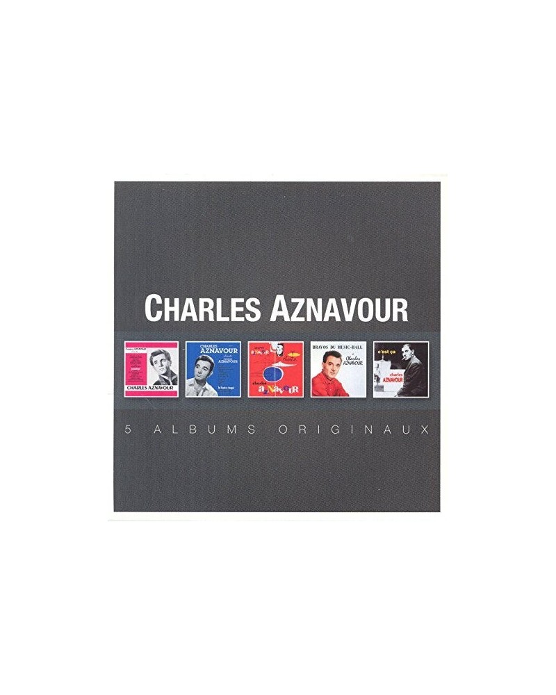 Charles Aznavour ORIGINAL ALBUM SERIES CD $6.93 CD