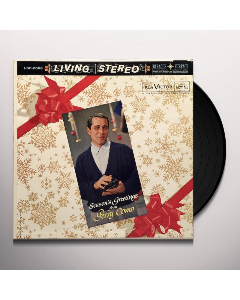 Perry Como Season's Greetings From Perry Como Vinyl Record $10.44 Vinyl