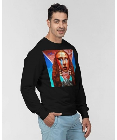 Phenix Red MF DOWN - Men's Classic French Terry Crewneck Pullover $7.98 Sweatshirts