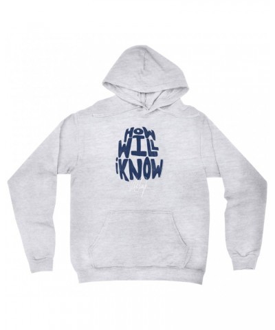 Whitney Houston Hoodie | How Will I Know Navy Design Distressed Hoodie $13.10 Sweatshirts