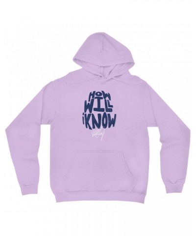 Whitney Houston Hoodie | How Will I Know Navy Design Distressed Hoodie $13.10 Sweatshirts