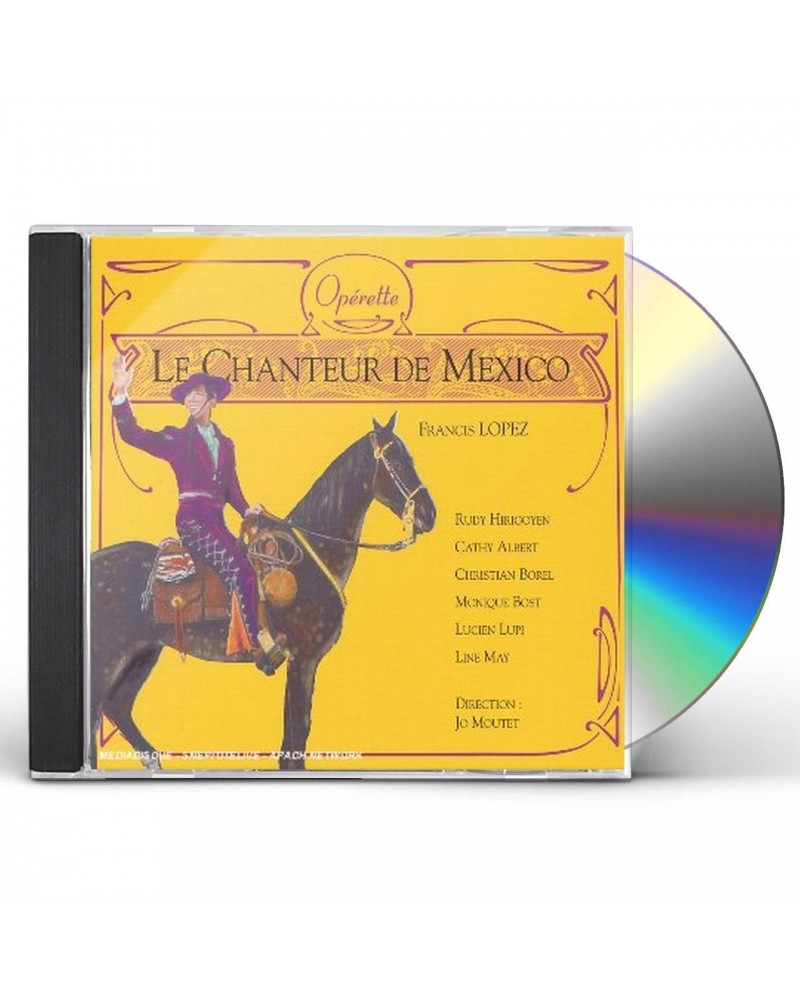 Jo Moutet LE CHANTEUR DE MEXICO CD $6.00 CD