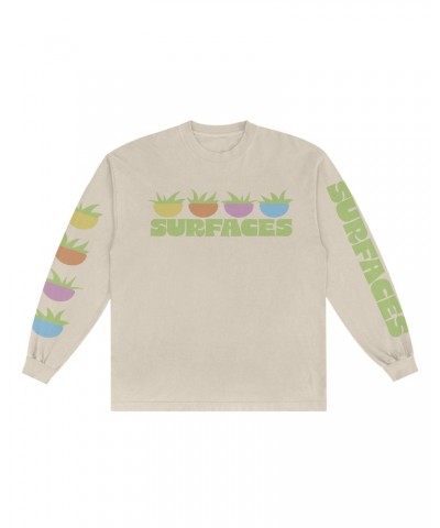 Surfaces Where The Light Is Tan Long Sleeve $5.75 Shirts