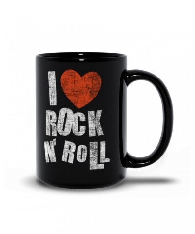 Music Life Mug | I Heart Rock n' Roll Mug $8.06 Drinkware