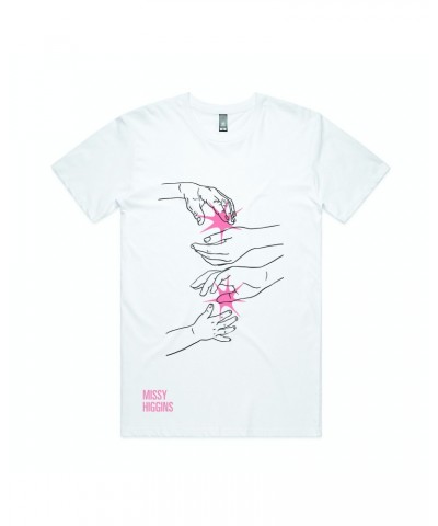 Missy Higgins White Mother Daughter Hands Tee $8.73 Shirts