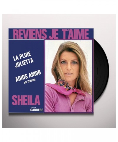 Sheila Reviens Je T'aime Vinyl Record $9.02 Vinyl