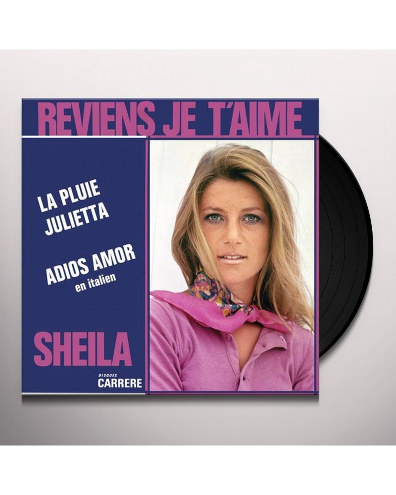 Sheila Reviens Je T'aime Vinyl Record $9.02 Vinyl