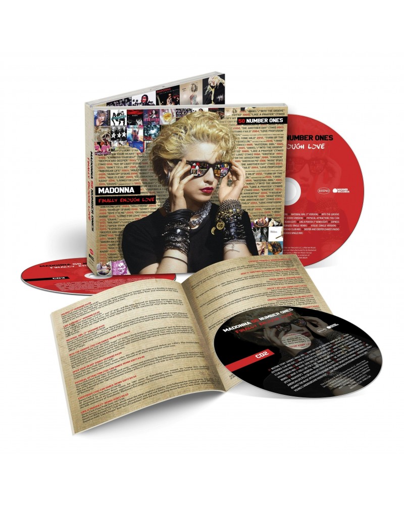 Madonna Finally Enough Love 3CD $10.79 CD