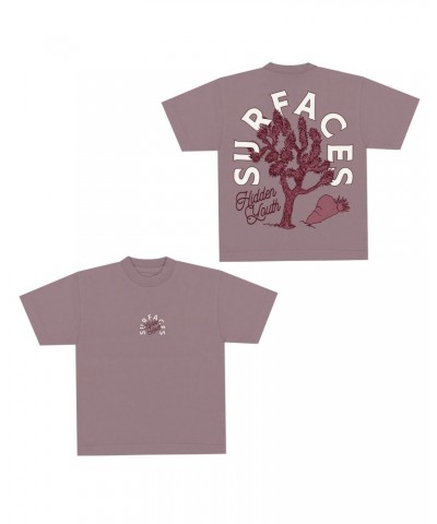 Surfaces Hidden Youth Mauve Cactus T-Shirt $7.59 Shirts