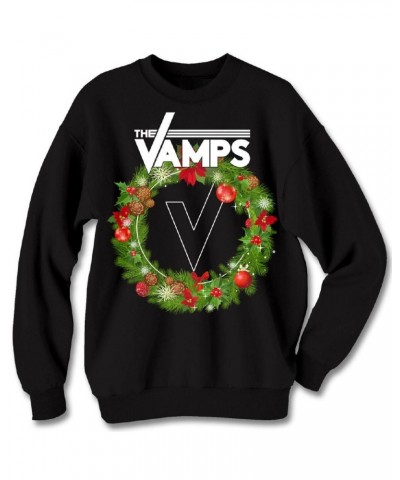 The Vamps Wreath Holiday Crewneck Sweatshirt $7.91 Sweatshirts