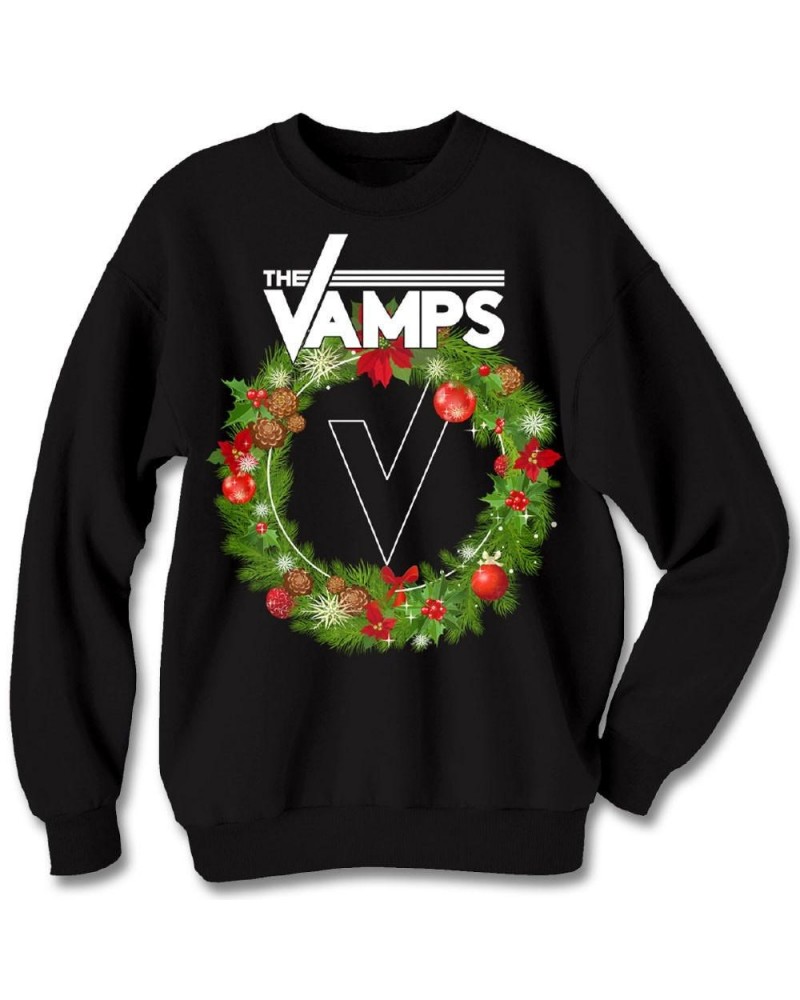 The Vamps Wreath Holiday Crewneck Sweatshirt $7.91 Sweatshirts