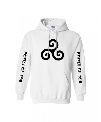 Ava Della Pietra Power Of You White Hoodie $6.12 Sweatshirts