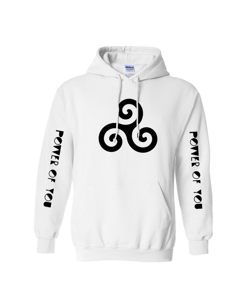 Ava Della Pietra Power Of You White Hoodie $6.12 Sweatshirts