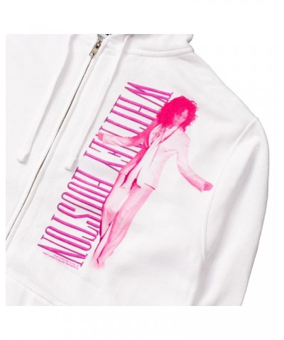 Whitney Houston Silhouette Zip Hoodie $12.29 Sweatshirts