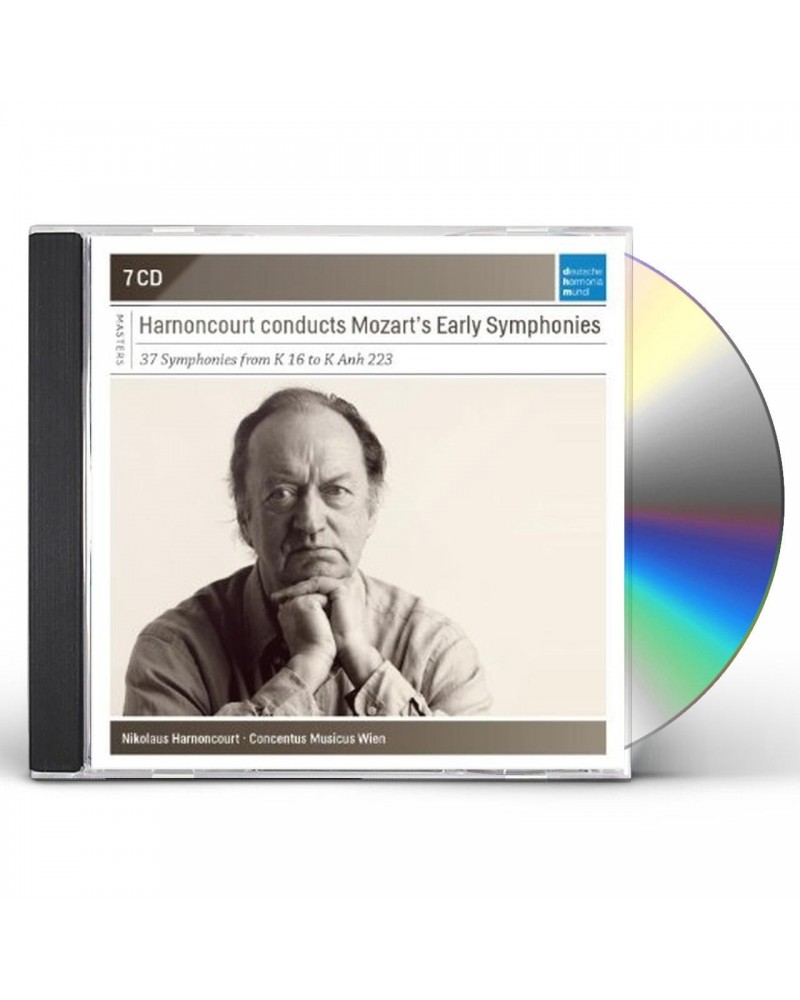 Nikolaus Harnoncourt CONDUCTS MOZART'S EARLY SYMPHONIES CD $10.82 CD