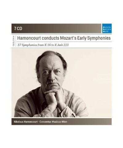 Nikolaus Harnoncourt CONDUCTS MOZART'S EARLY SYMPHONIES CD $10.82 CD