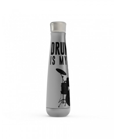 Music Life Water Bottle | Drumming Is My Cardio Water Bottle $3.20 Drinkware