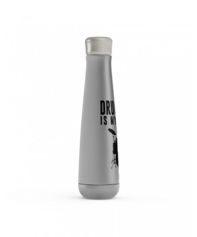 Music Life Water Bottle | Drumming Is My Cardio Water Bottle $3.20 Drinkware