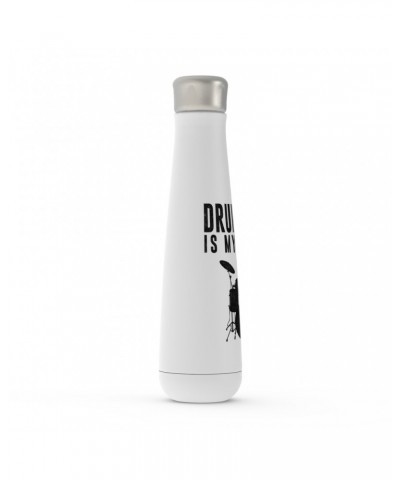 Music Life Water Bottle | Drumming Is My Cardio Water Bottle $3.20 Drinkware