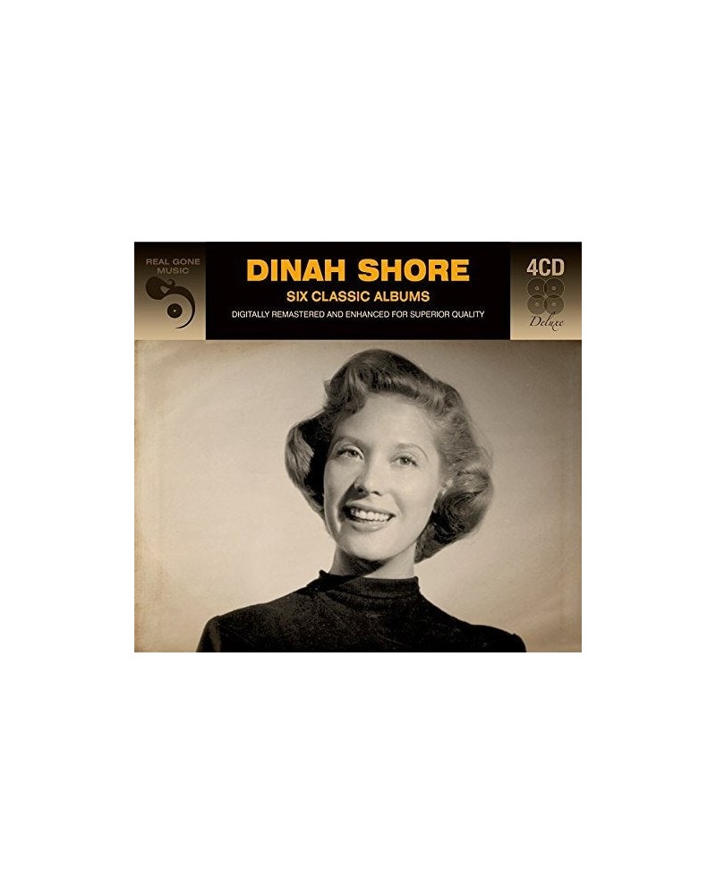 Dinah Shore 6 CLASSIC ALBUMS CD $17.34 CD